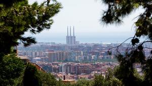 Vista de la zona del Besòs de Barcelona