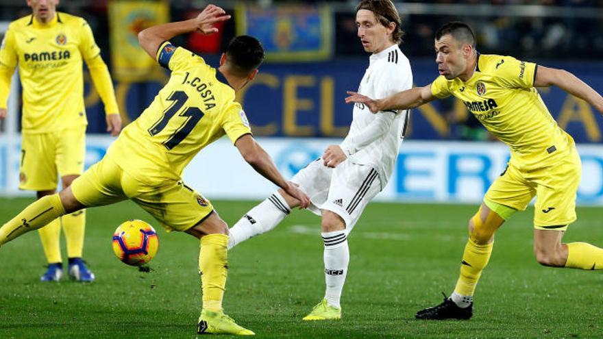 Jaume ante el Real Madrid.