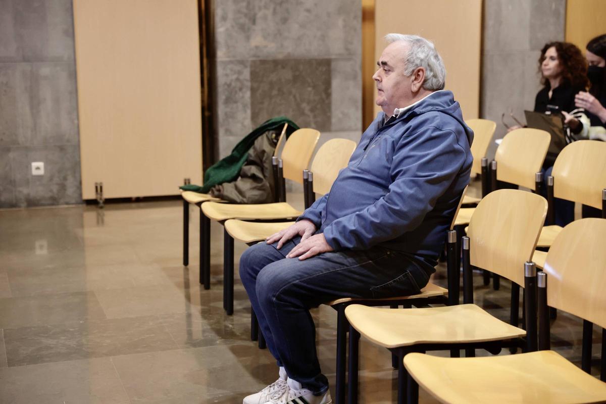 Manuel Mori durante el juicio.