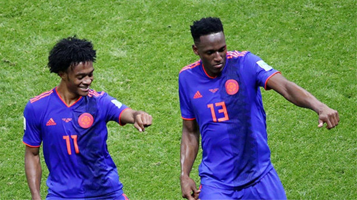 Yerry Mina rememora sus bailes con Juan Cuadrado