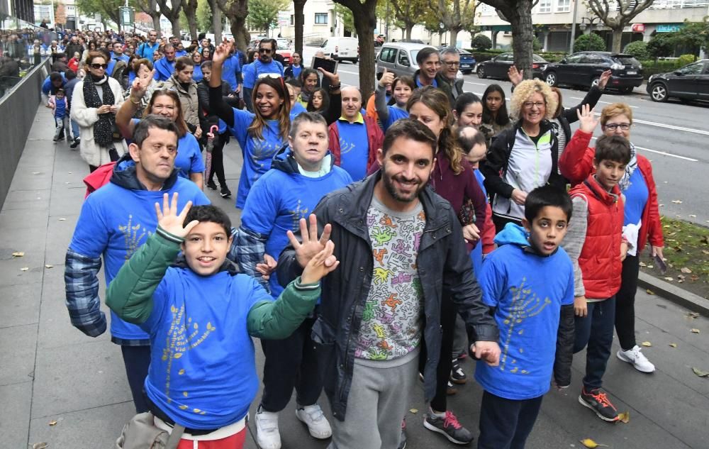 II Marcha por la Diabetes en A Coruña