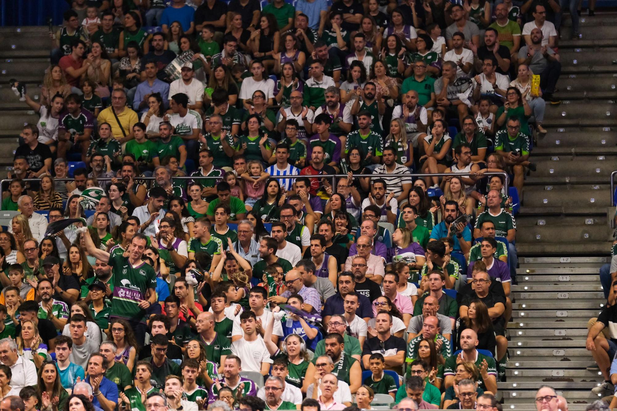 El Unicaja - Real Madrid de la Liga Endesa, en imágenes