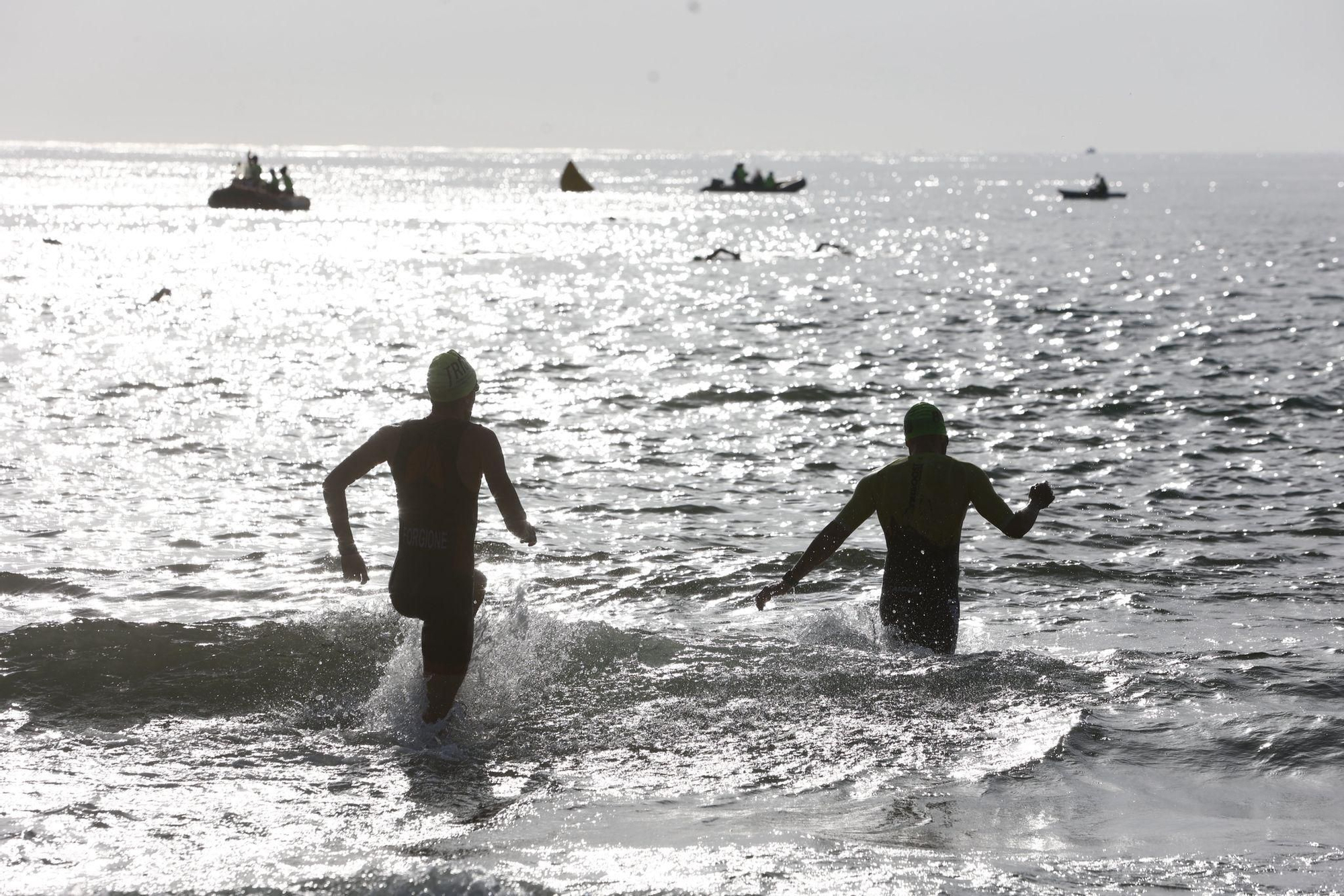 Las mejores imágenes del Mediterránea Triatlón de València