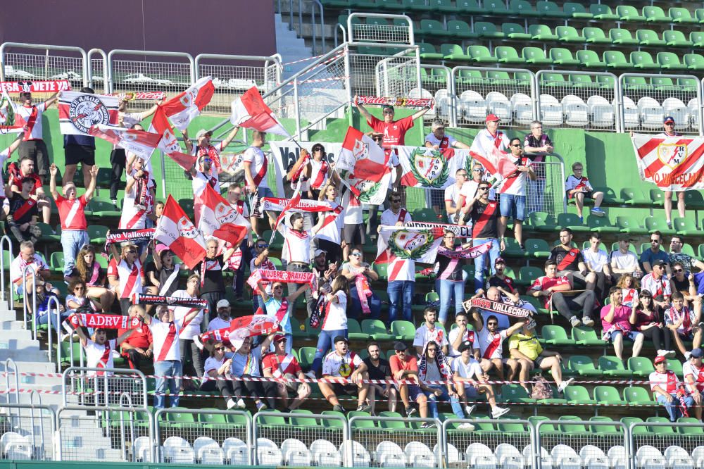 Elche y Rayo empatan en un gran partido