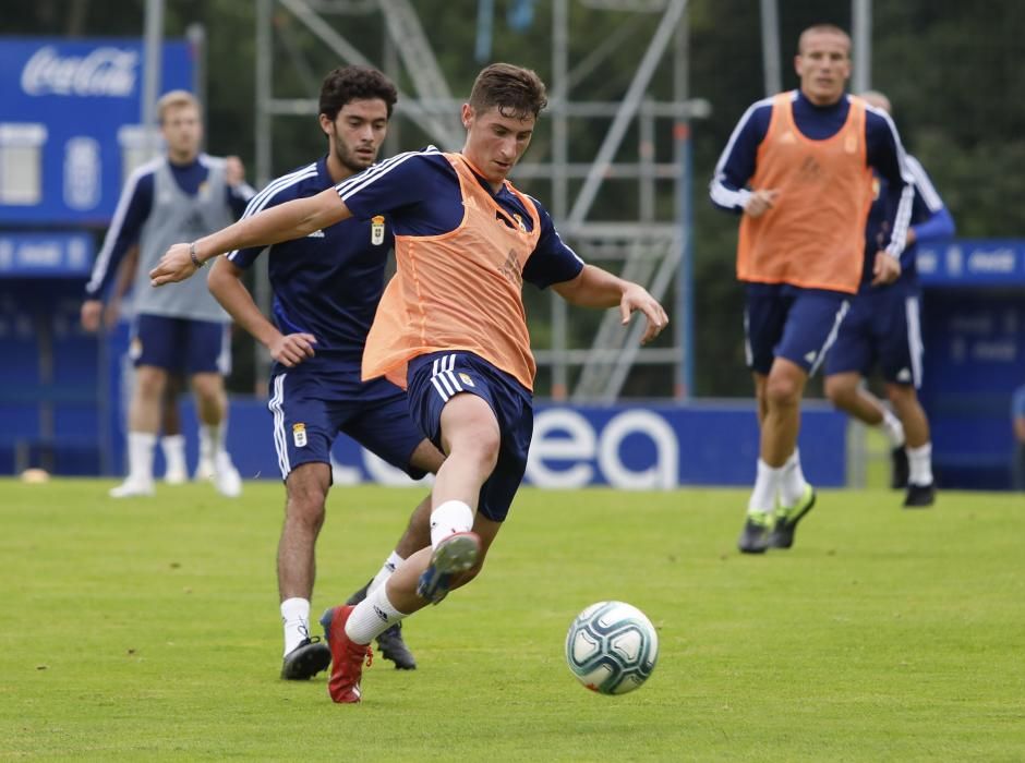 Primer entrenamiento del Real Oviedo para la tempo