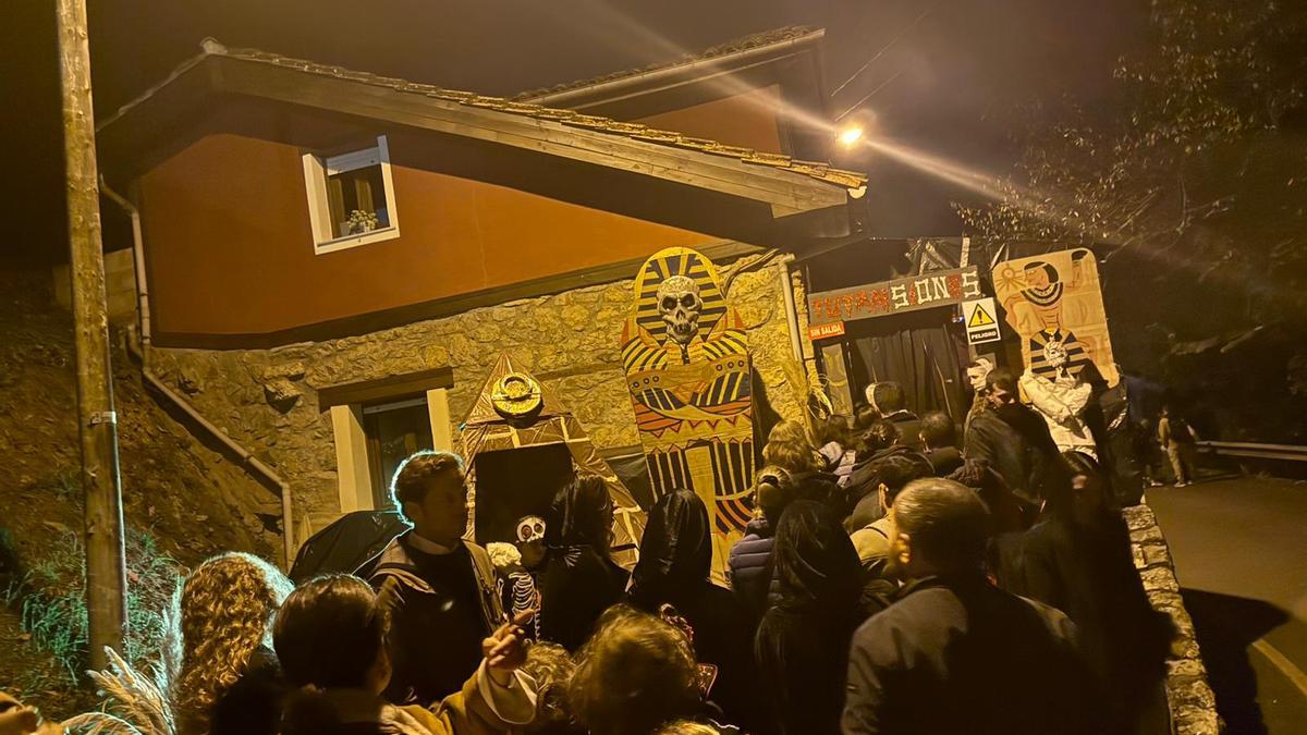 El espectacular Samaín de Siones