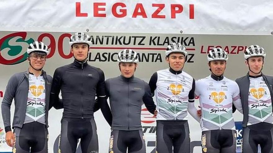 El Zamora Enamora Cycling Team supera la Santikutz Klasika de Legazpi y el Memorial Valenciaga