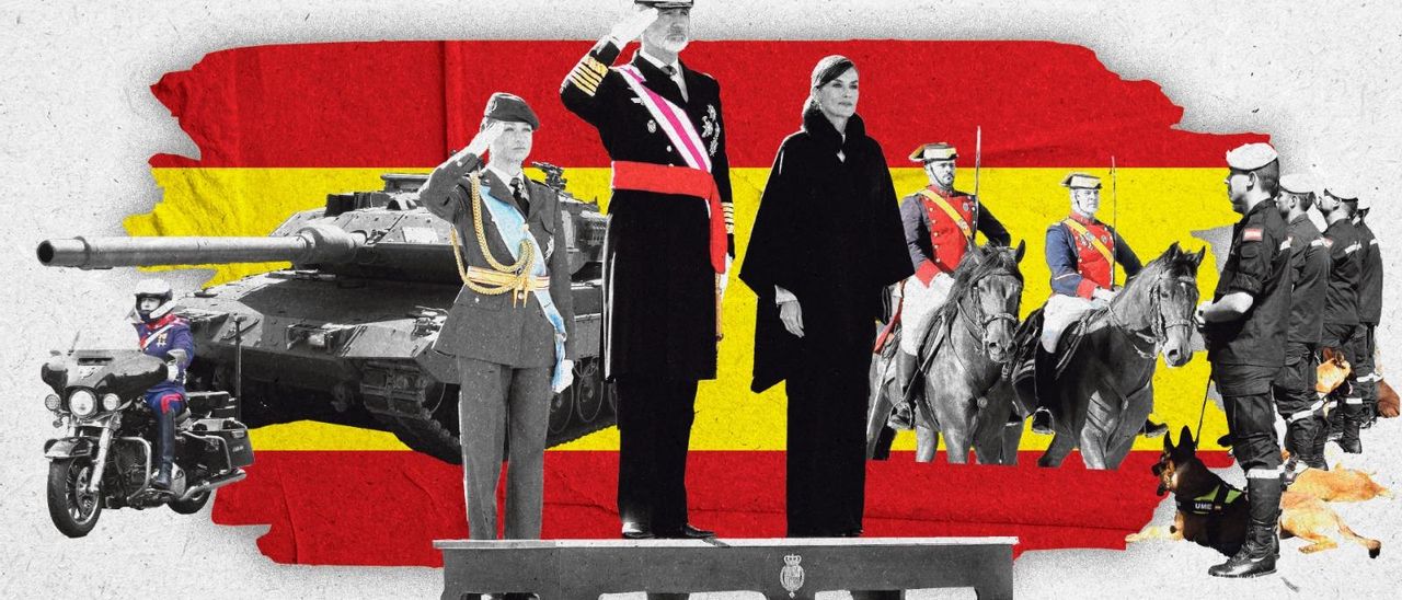 Guía del desfile por el Día de las Fuerzas Armadas en Oviedo: estos son los horarios, el recorrido y los cortes de tráfico