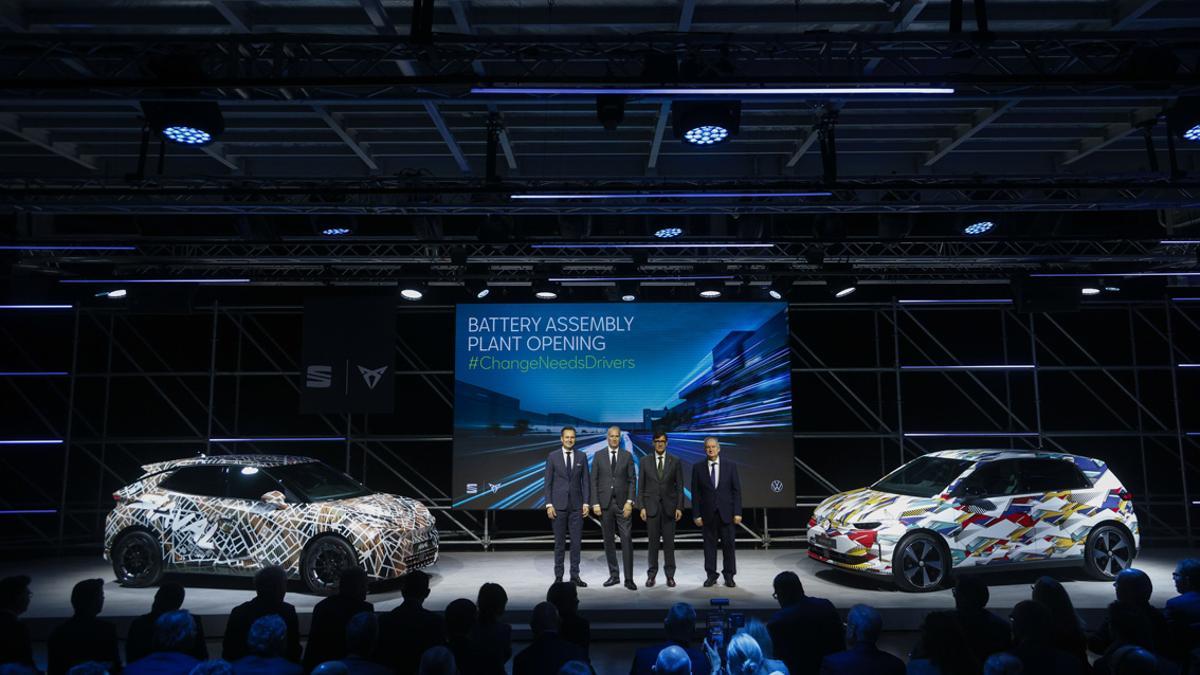 Inauguración planta ensamblaje baterías de Martorell