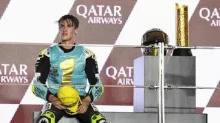 Jaume Masià, ganador de Moto3 2023 en el circuito de Losail