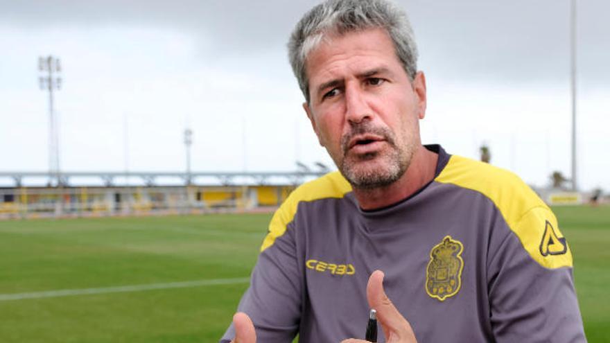 Manolo Márquez, actual primer entrenador de la UD Las Palmas.