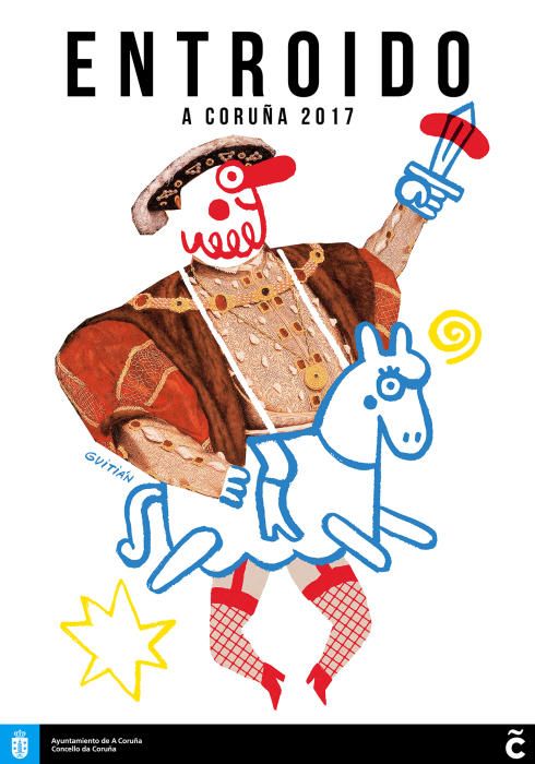 Carteles del Carnaval de A Coruña 2017