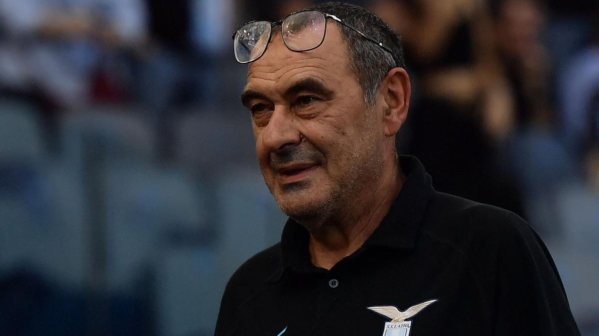 Maurizio Sarri, técnico de la Lazio, se quejó del calendario
