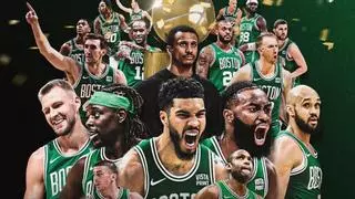 Los Celtics ganan con claridad a los Mavericks y se llevan el anillo