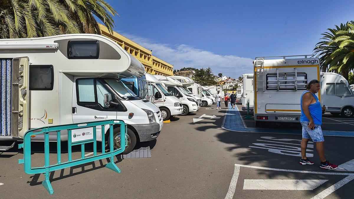 Teror se convierte en el nuevo destino insular del turismo de caravanas