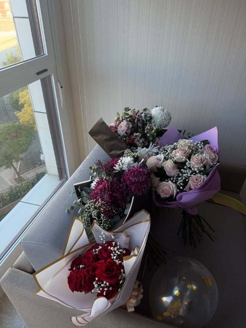 A pesar de estar en el hospital, sus amigas consiguieron hacer que el día fuera "uno de los más bonitos de su vida".