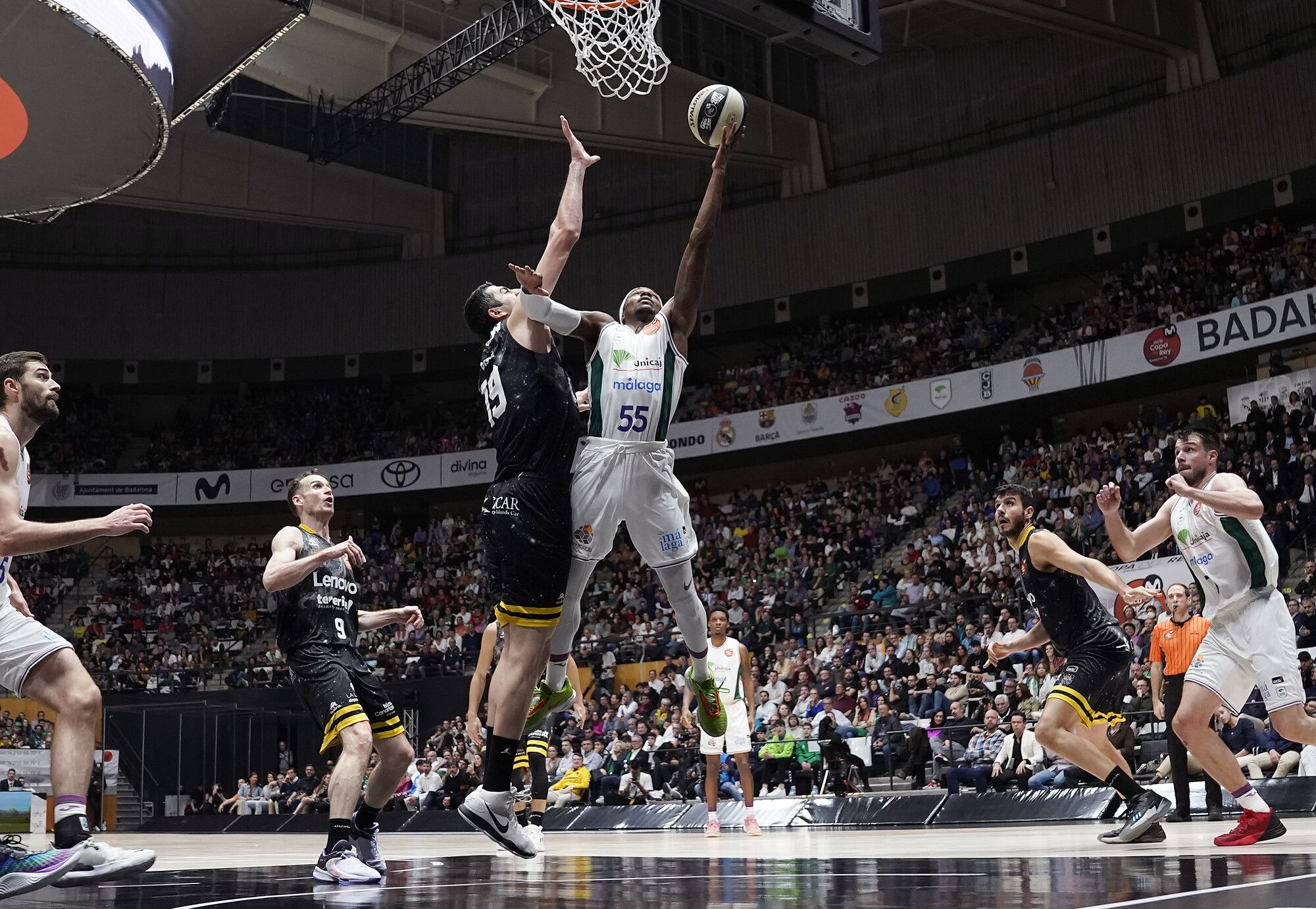 La final de la Copa del Rey, Unicaja - Lenovo Tenerife, en imágenes