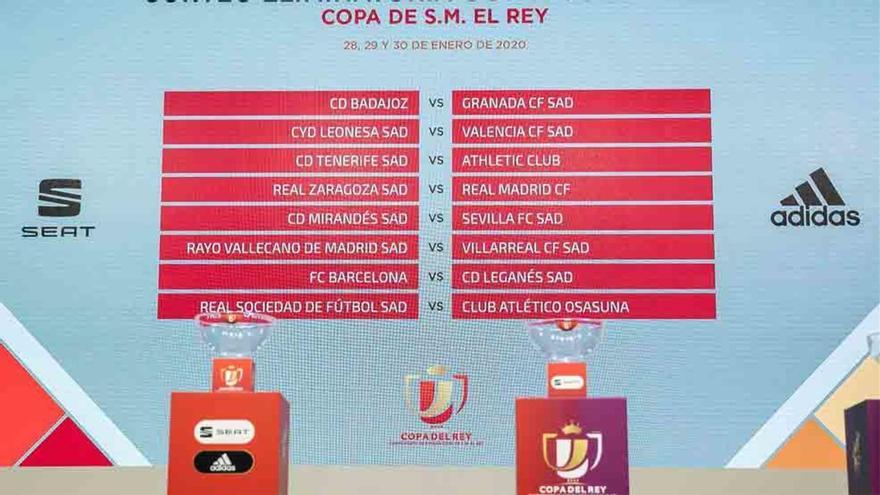 Copa del rey clasificación 2024