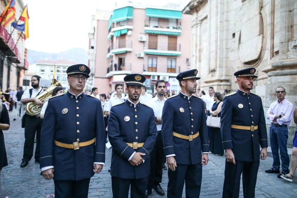 El obispo Jesús Murgui presidió la procesión