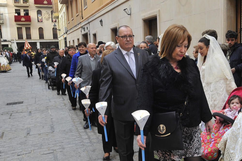 La procesión de la Venida de la Virgen de Elche