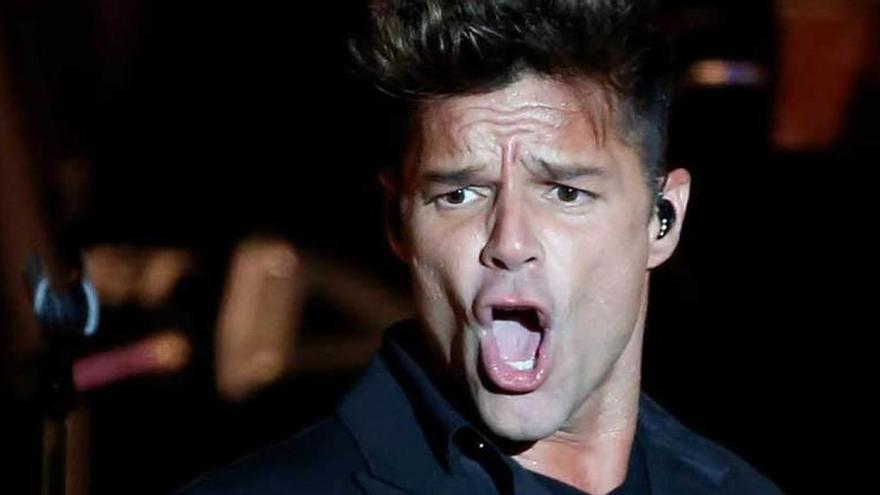 Ricky Martin, en un concierto.