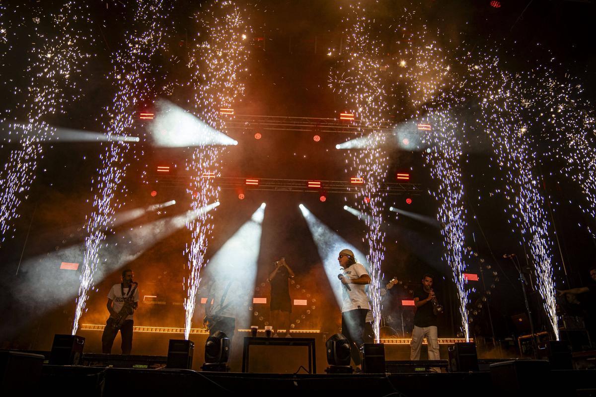 El concert de Buhos per Festa Major de Manresa, en imatges