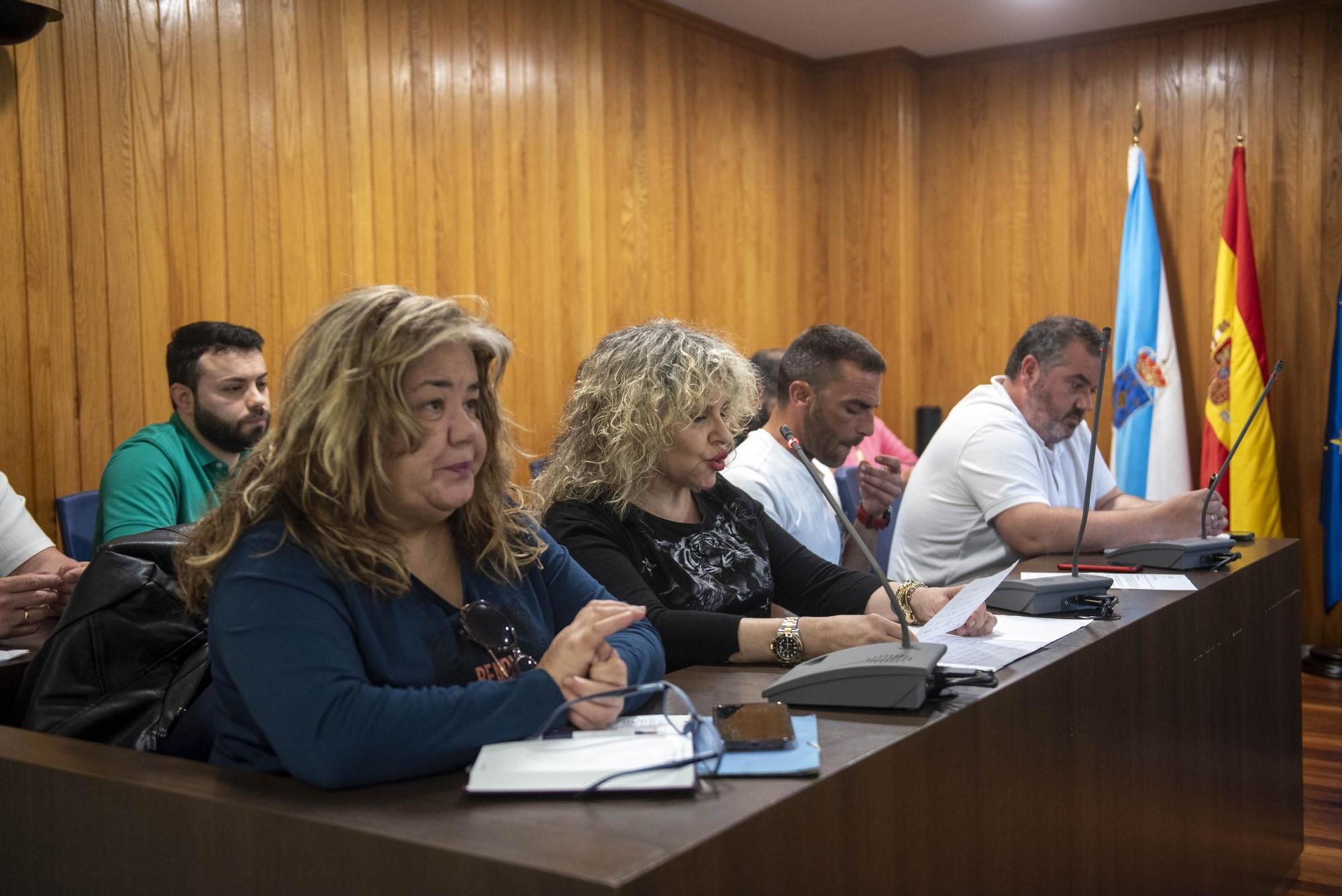 Último pleno de María Pan como alcaldesa de Cambre