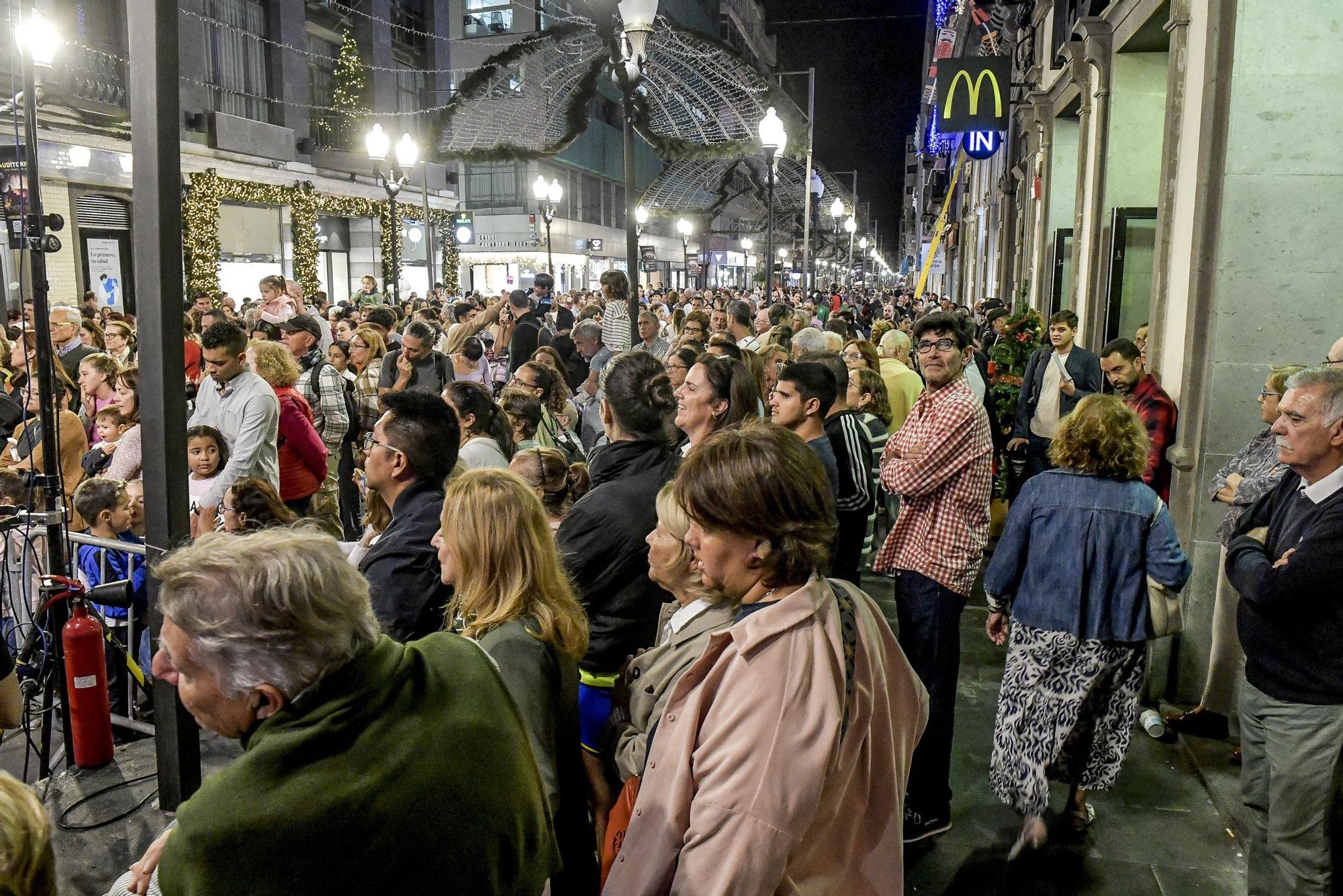 Encendido navideño en Triana