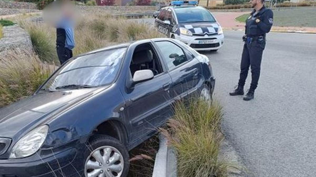 Un conductor que triplicaba la tasa de alcoholemia y se estrelló en Murcia esta Semana Santa.