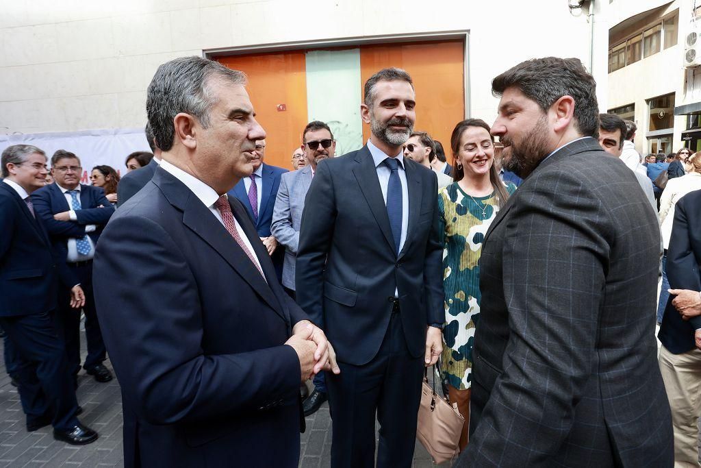 El acto del Scrats en Murcia contra el hachazo al Trasvase, en imágenes