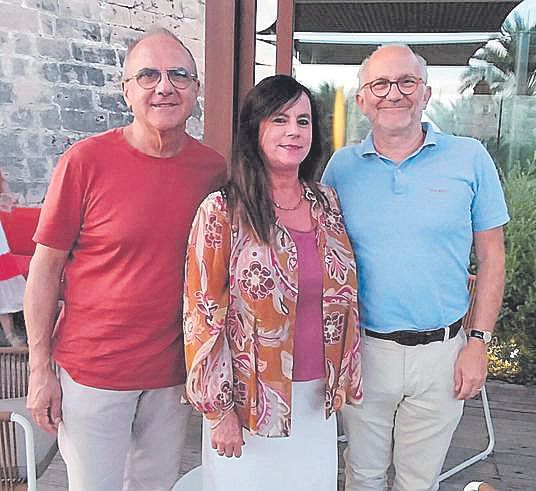 Gabriel Palmer, Antonia Guerrero y Pedro Bover.