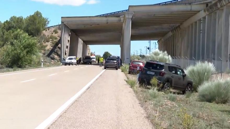 Lugar donde se produjo el accidente, en la zona conocida como los 'túneles de la cárcel'.