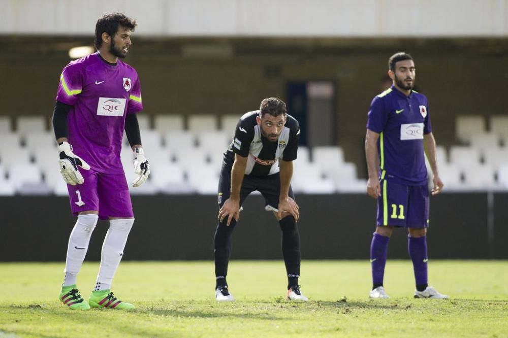 El FC Cartagena vence al Al-Rayyan de Qatar en el Cartagonova