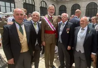 Los Cubicularios de Zamora, con el rey en el Capítulo de la Orden de San Hermenegildo