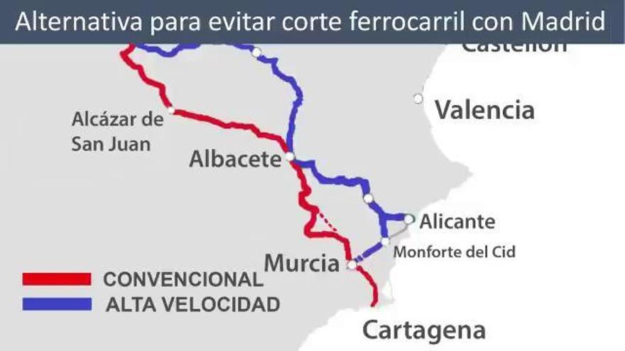 La Comunidad pide el paso de híbridos por la línea del AVE mientras abre Camarillas