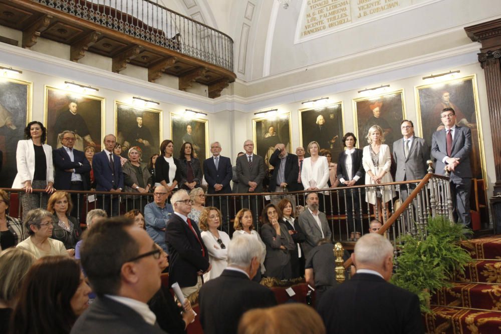 La Universitat homenajea a Carmen Alborch