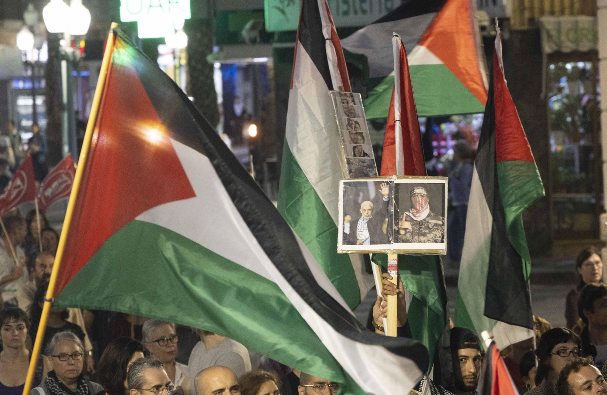 Alicante alza la voz por Palestina en una jornada de movilizaciones