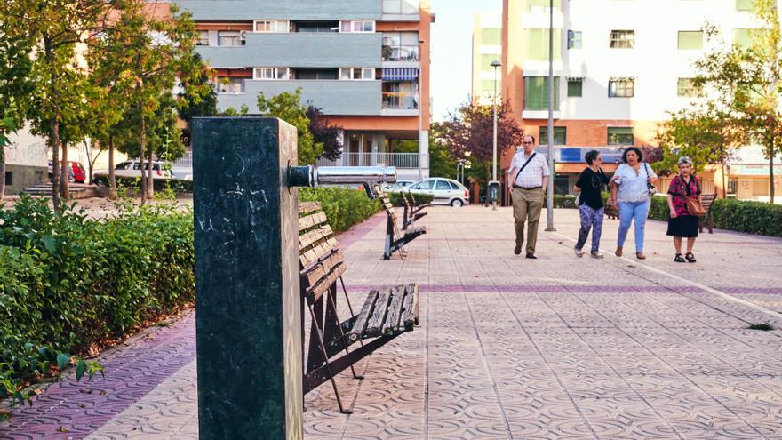 Dos de las ocho fuentes de Cáceres con legionela siguen dando positivo