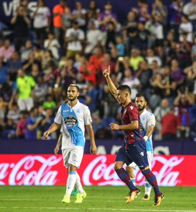 El Dépor no pasa del empate ante el Levante