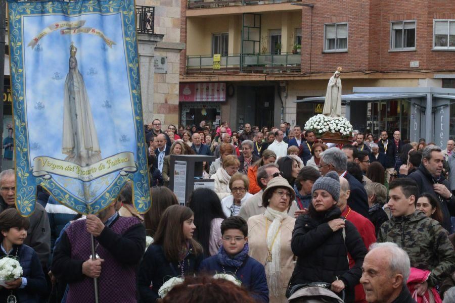 Los zamoranos acompañan a Fátima