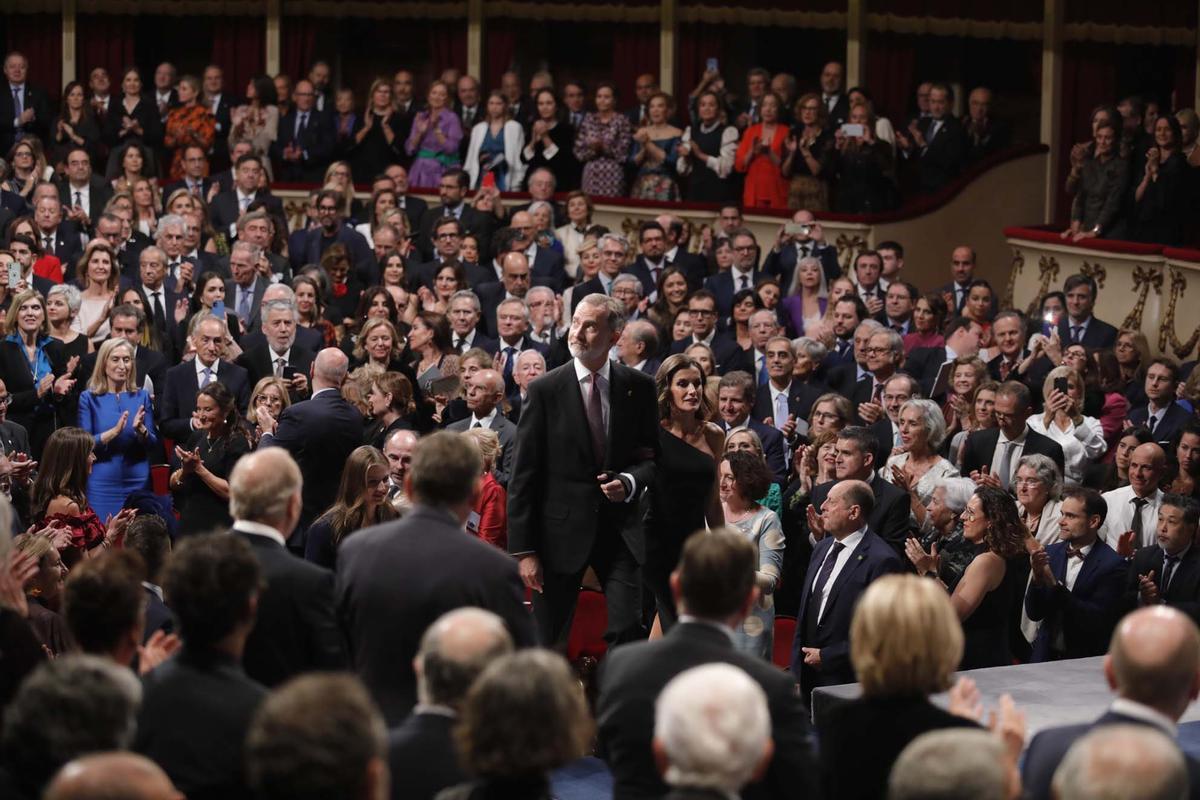 entrega de los premios Princesa de Asturias