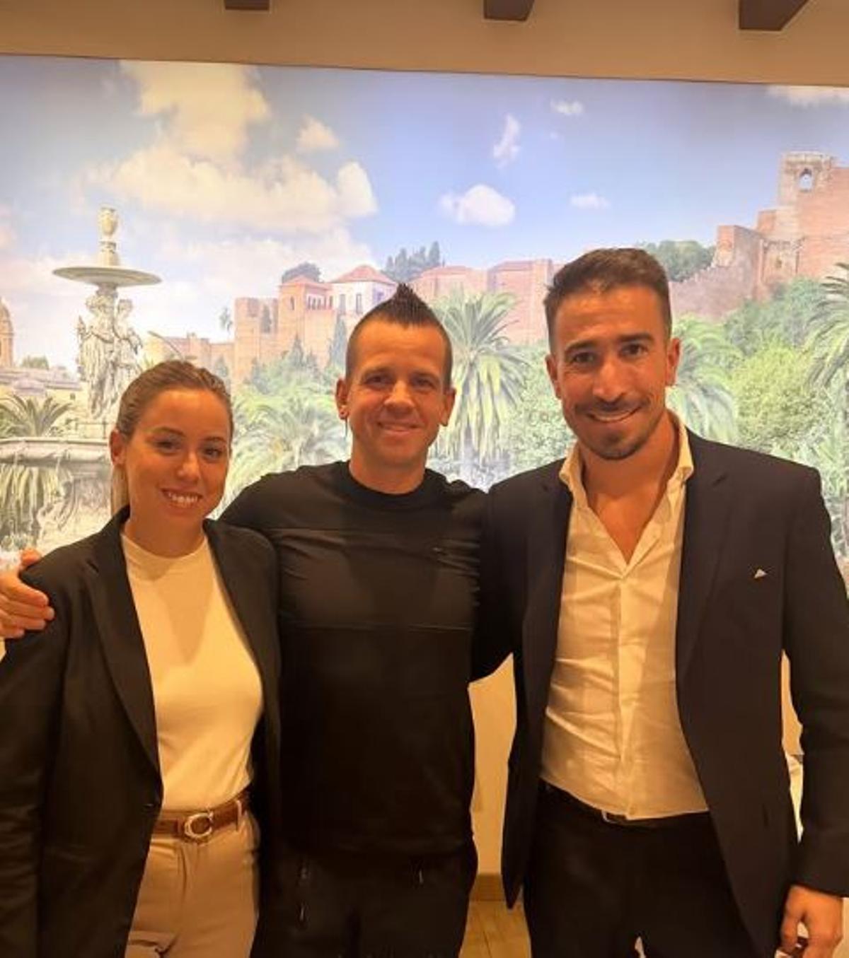 El chef David Muñoz en el restaurante Hermanos Alba de Málaga