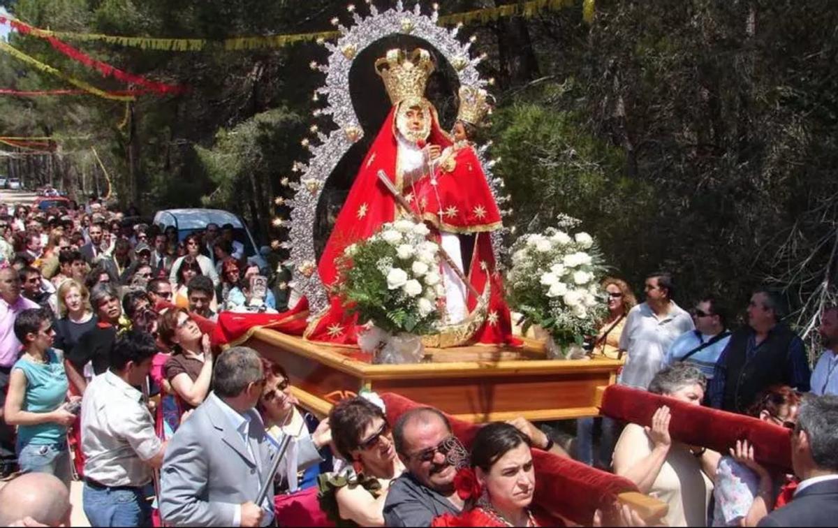 Imagen de archivo de una pasada edición de la romería. | C.C.