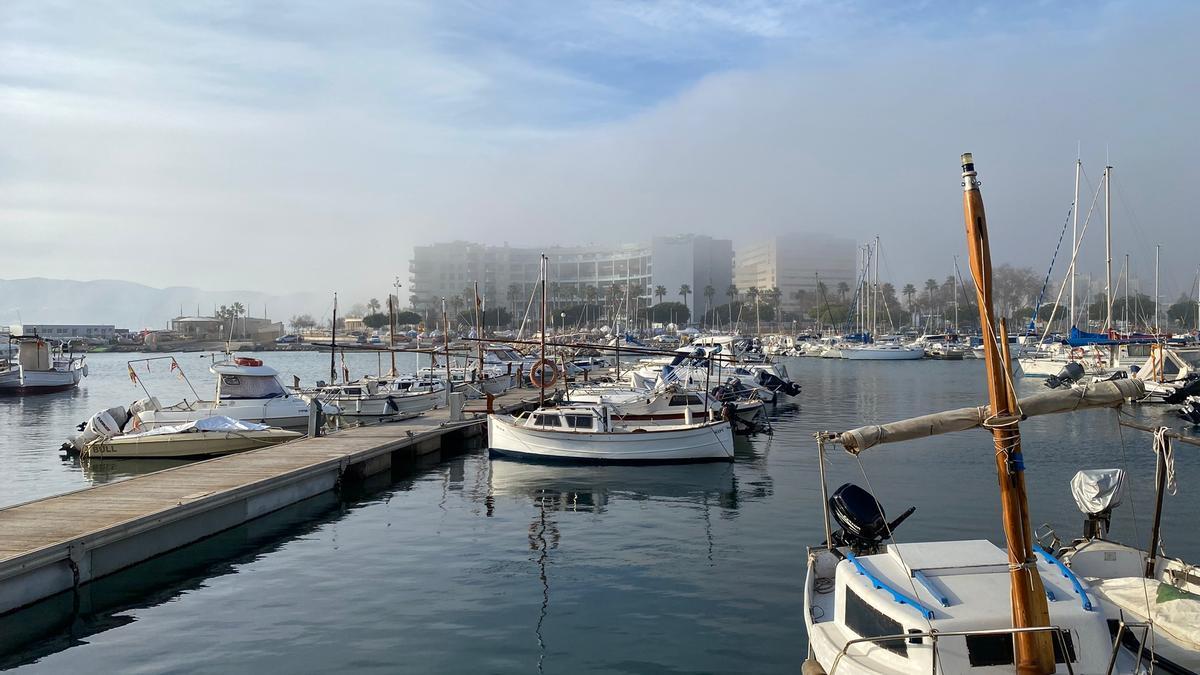 Niebla en el Portitxol de Palma