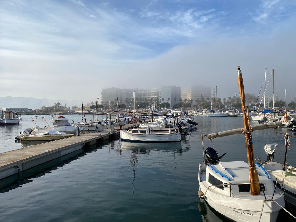 Niebla en el Portitxol de Palma