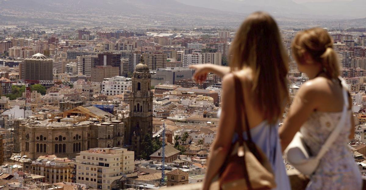 Una vista de Málaga.