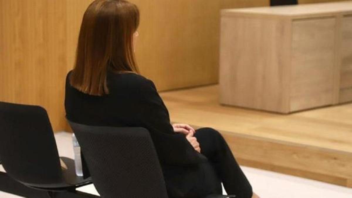 Luisa Ruiz, exalcaldesa de Peñarroya-Pueblonuevo, durante el juicio.