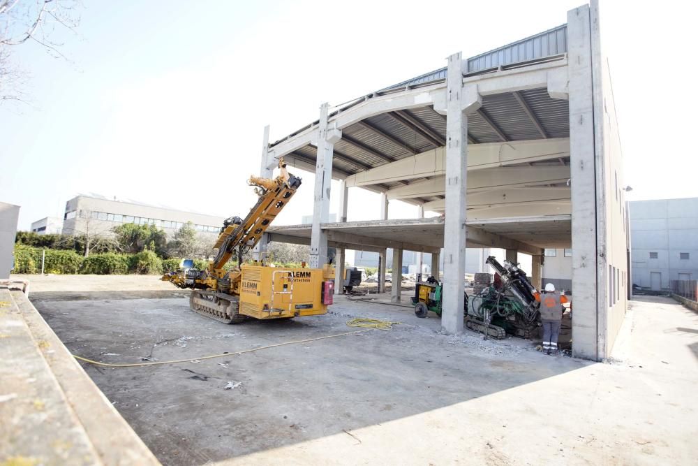 Comencen els treballs per construir el futur segon tanatori de Girona