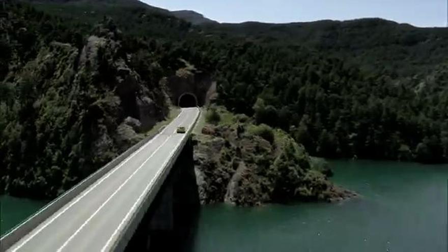 Un anunci rodat a les carreteres de la Llosa del Cavall