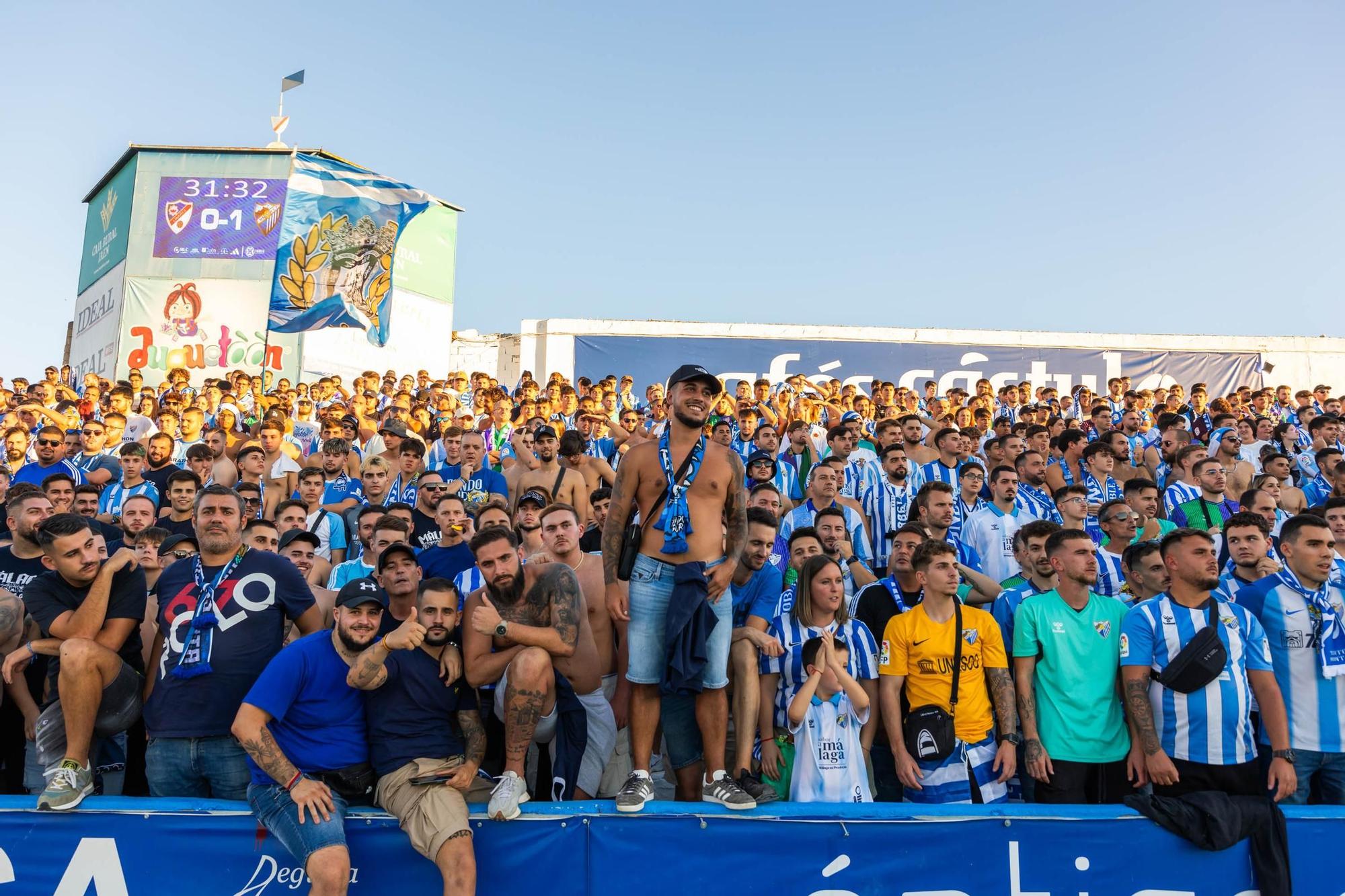 El Deportivo Linares - Málaga CF, en imágenes